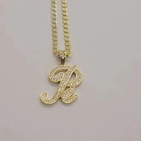 Brand New Sterling Silver 925 Letter R Necklace