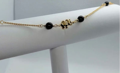 Brand New Brazilian 18k Gold Filled Elephant Anklet