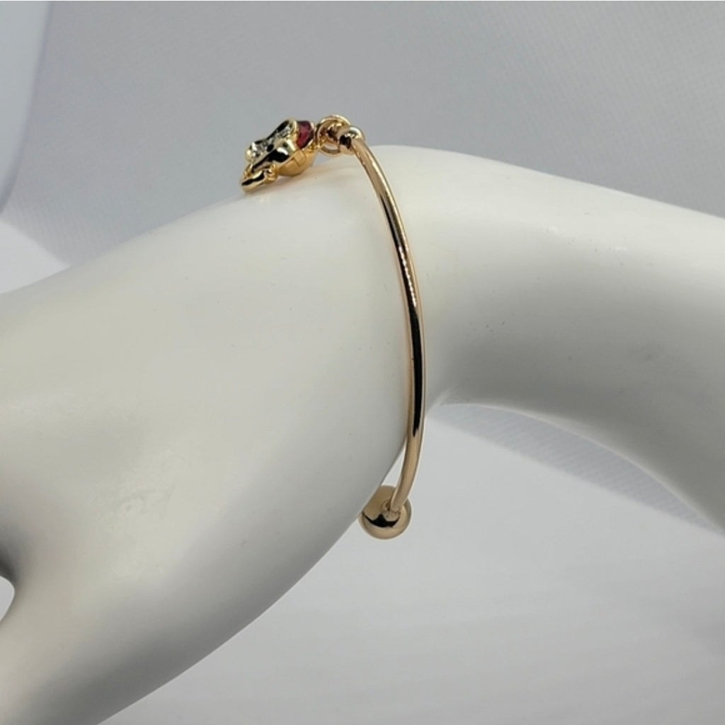 New 18K Gold-Plated Elephant Charm Bracelet – Minimalist Jewelry