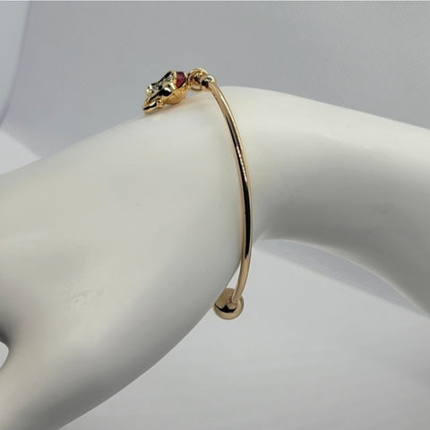 New 18K Gold-Plated Elephant Charm Bracelet – Minimalist Jewelry