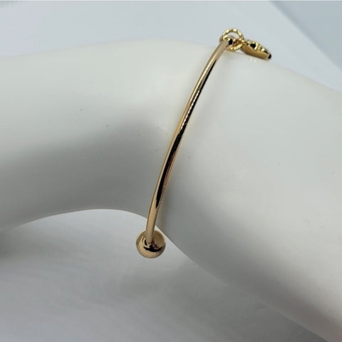 Luxe 18K Gold-Plated Bracelet with Star Charm