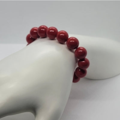 Red Agate Strength & Confidence Bracelet