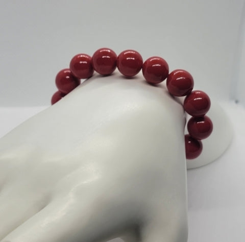 Red Agate Strength & Confidence Bracelet