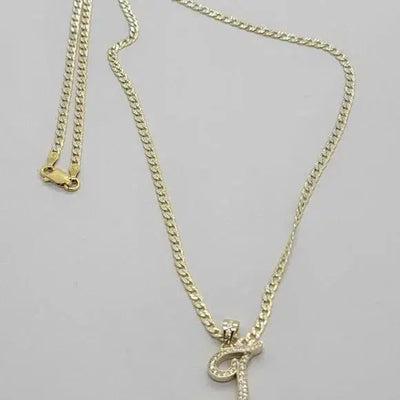 Brand New Sterling Silver 925 Letter T Necklace