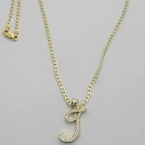 Brand New Sterling Silver 925 Letter T Necklace