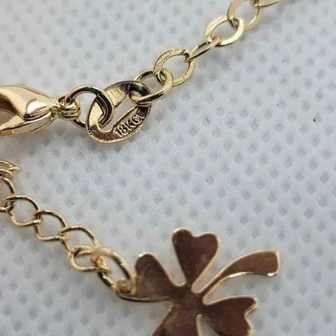 Brand New Brazilian 18k Gold Filled Multi Charms Bracelet