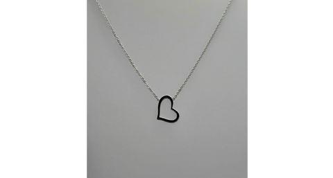 Brand New Stainless Steel Heart Necklace