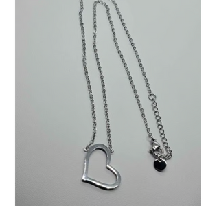Brand New Stainless Steel Heart Necklace
