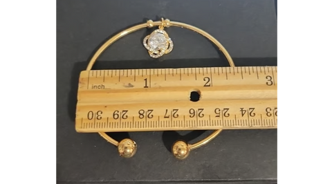 18K Gold-Plated CZ Stone Bracelet – Stylish & Elegant