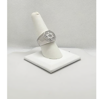 Brand New Sterling Silver 925 Star Of David Ring