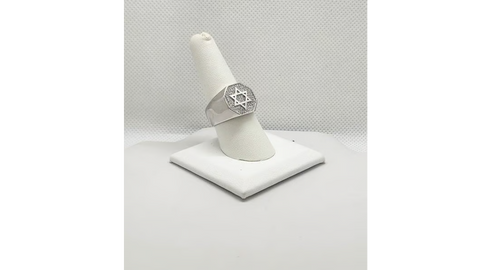 Brand New Sterling Silver 925 Star Of David Ring