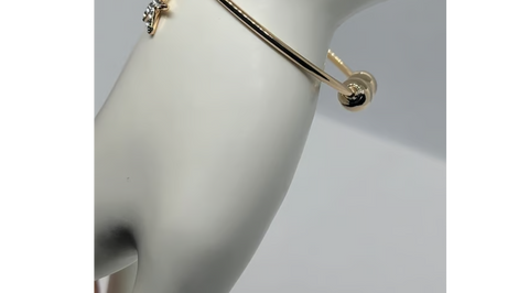 18K Gold-Plated Charm Bracelet – 3 Unique Charms