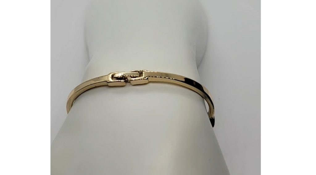 Brand New 18K Gold-Plated White Opal Bracelet | Elegant Design