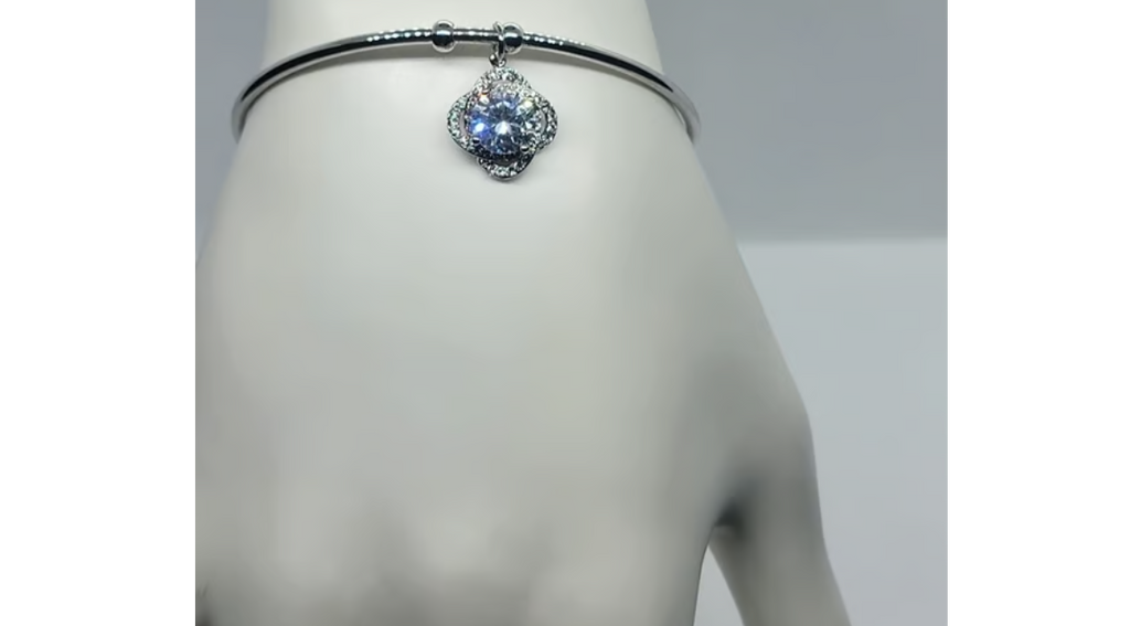 18K Gold-Plated CZ Stone Bracelet – Stylish & Elegant