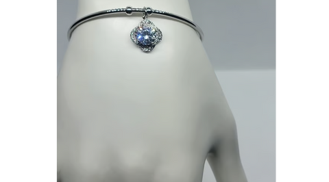 18K Gold-Plated CZ Stone Bracelet – Stylish & Elegant