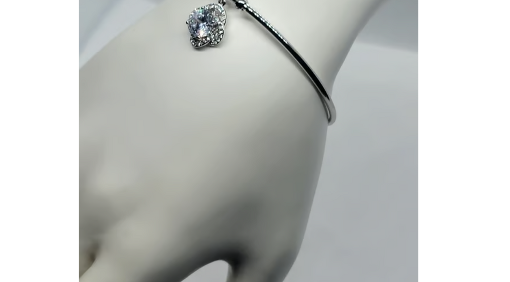 18K Gold-Plated CZ Stone Bracelet – Stylish & Elegant