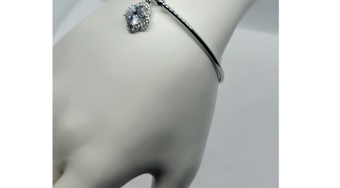 18K Gold-Plated CZ Stone Bracelet – Stylish & Elegant