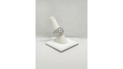 Brand New Sterling Silver 925 Star Of David Ring
