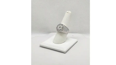 Brand New Sterling Silver 925 Star Of David Ring