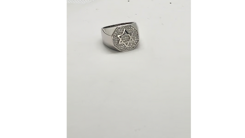 Brand New Sterling Silver 925 Star Of David Ring