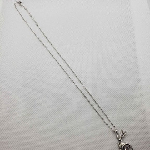 Brand New Sterling Silver 925 Tinker Bell Necklace