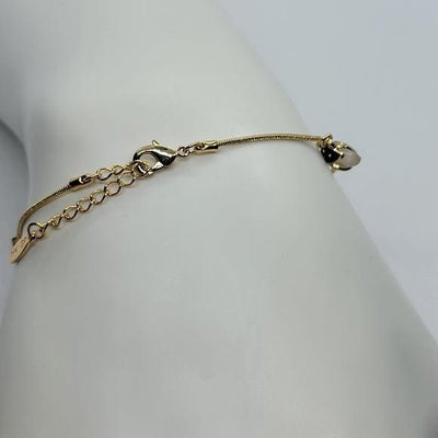 Brand New 18k Gold Plated Lady Bug Bracelet