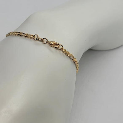 Brand New Brazilian 18k Gold Filled 3 Elephants Bracelet