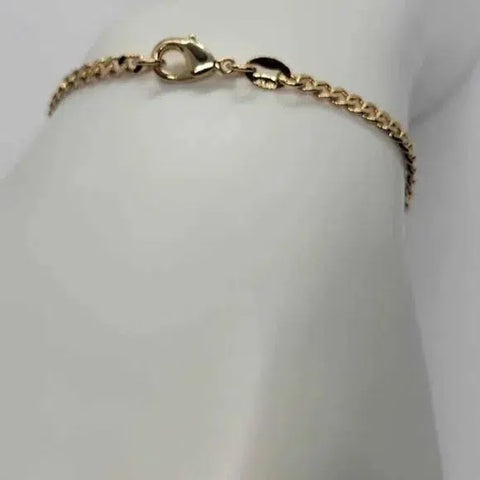 Brand New  Brazilian 18k Gold Filled Lucky charms Bracelet