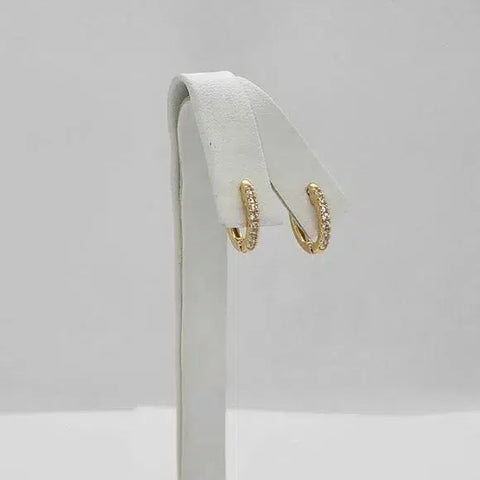 Brand New Brazilian 18k Gold filled earrings