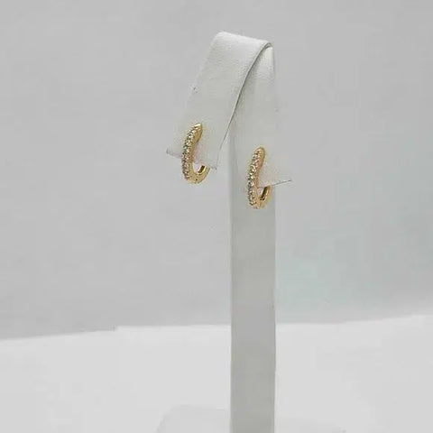 Brand New Brazilian 18k Gold filled earrings