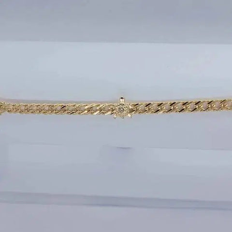 Brand New Brazilian 18k Gold Filled 3 Turtles Anklet