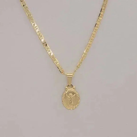 Brand New Brazilian 18k Gold Filled El Nino Divino Necklace