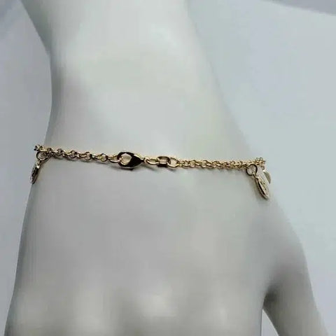 Brand New Brazilian 18k Gold Filled Angels Bracelet