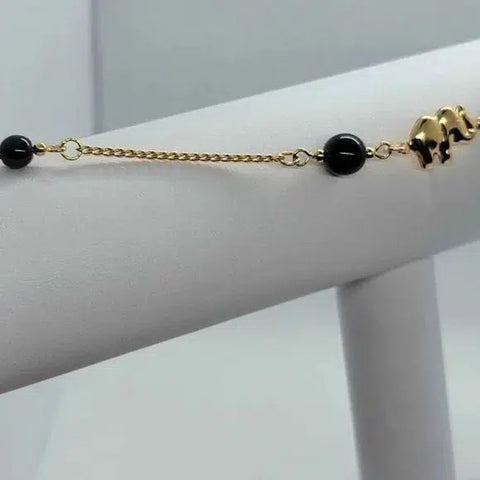 Brand New Brazilian 18k Gold Filled Elephant Anklet