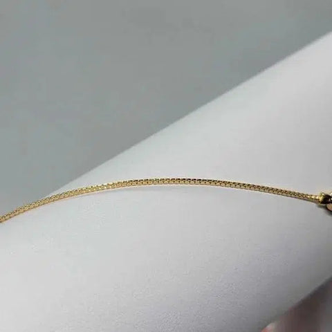 Brand New Brazilian 18k gold filled keys and lock Anklet