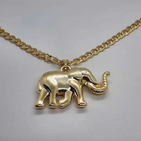 Brand NEW  Brazilian 18k Gold Filled Elephant Necklace