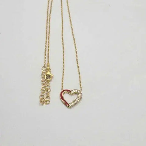 Brand New Sterling Silver 925 Heart Necklace