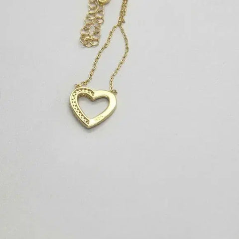 Brand New Sterling Silver 925 Heart Necklace