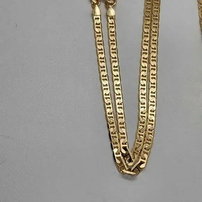 Brand New  Brazilian 18k Gold Filled Figa Hand Necklace