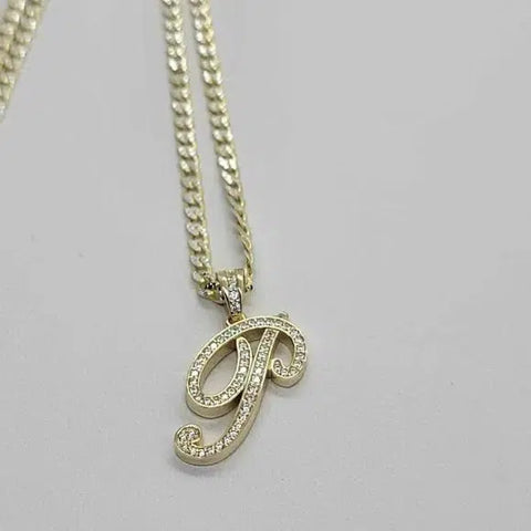 Brand New Sterling Silver 925 Letter P Necklace