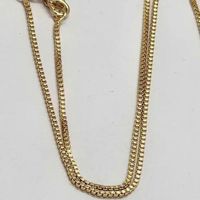 Brand New  Brazilian 18k Gold Filled Rose Necklace