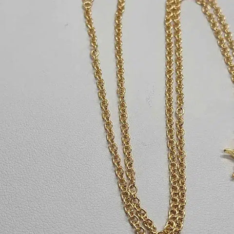 Brand New  Brazilian 18k Gold Filled SunShine Necklace