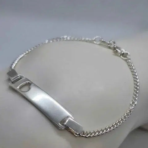 Brand New Sterling Silver 925 Heart Bracelet