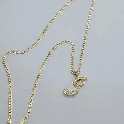 Brand New Sterling Silver 925 Letter I Necklace