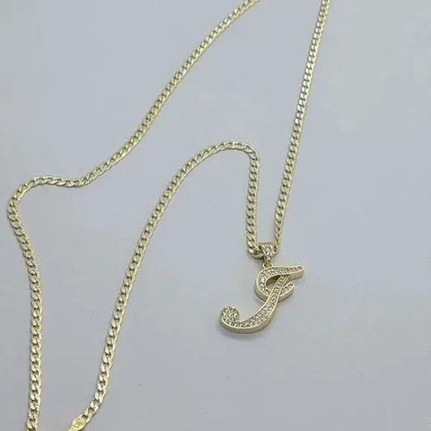 Brand New Sterling Silver 925 Letter I Necklace