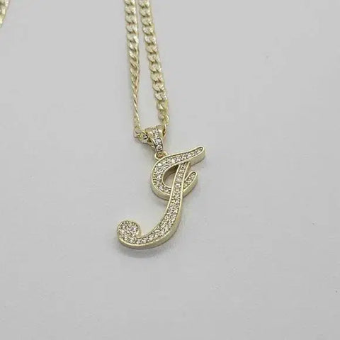 Brand New Sterling Silver 925 Letter I Necklace