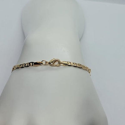 Brand New Brazilian 18k Gold Filled 3 Elephants Bracelet